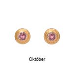 Birthstone Earrings – with Swarovski Crystals (12 Colours)