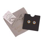 Birthstone Earrings – with Swarovski Crystals (12 Colours)