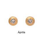 Birthstone Earrings – with Swarovski Crystals (12 Colours)