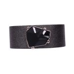 Wabi karkötő – Fekete színű kristállyal