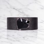 Wabi Bracelet – Black Colour crystal