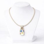 Queen irizáló kristály nyaklánc