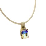 Queen irizáló kristály nyaklánc