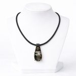 Queen kristály nyaklánc, fekete