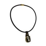 Queen kristály nyaklánc, fekete