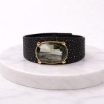 Queen Black Jewelry Set – Necklace and Bracelet