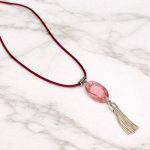Candy - Pink Crystal Necklace