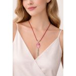 Candy - Pink Crystal Necklace