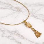 Candy - Gold Coloured Crystal Necklace