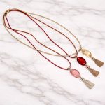 Candy - Gold Coloured Crystal Necklace