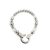 SIREN Bracelet with Pearls and Crystals Silver