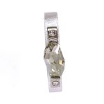 METEOR Leather Bracelet with Crystal