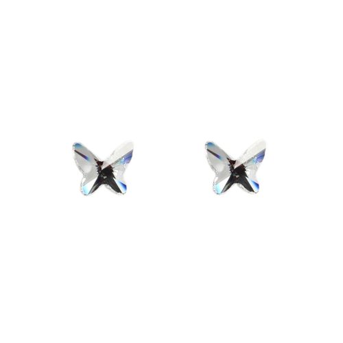 BUTTERFLY Crystal Stud Earrings (Large)