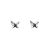 BUTTERFLY Crystal Stud Earrings (Large)