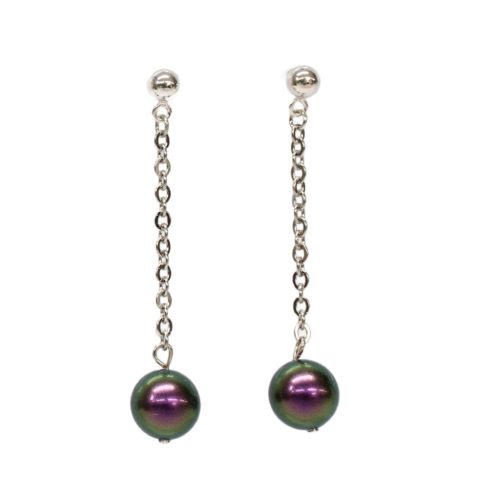 Pearl Chain Earrings