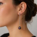 Pearl Chain Earrings