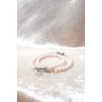 MOANA Pearl Bracelet - Silver colour elements