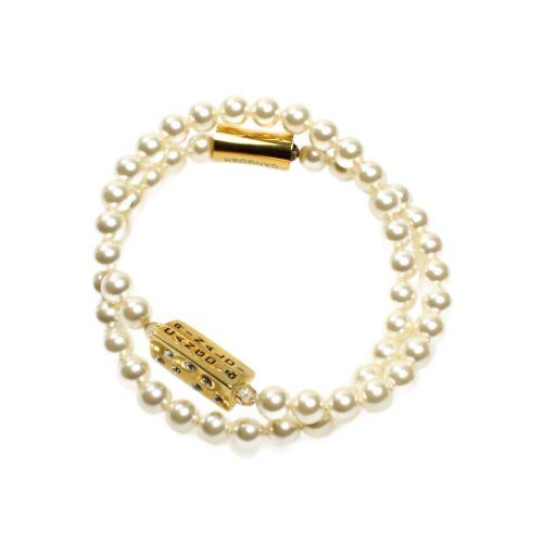 MOANA Pearl Bracelet - Gold colour elements