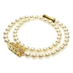 MOANA Pearl Bracelet - Gold colour elements