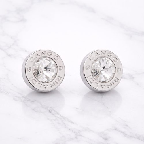 Cango&Rinaldi – Crystal Earrings, Silver Colour