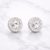 Cango&Rinaldi – Crystal Earrings, Silver Colour