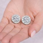 Cango&Rinaldi – Crystal Earrings, Silver Colour