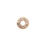 Cango&Rinaldi Stone-Set Hoop Charm