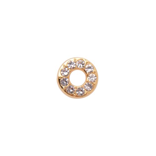 Cango&Rinaldi Stone-Set Hoop Charm