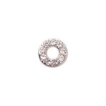 Cango&Rinaldi Stone-Set Hoop Charm