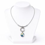 Dots Crystal Jewelry Set – Silver
