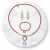 Dots Crystal Jewelry Set – Pink